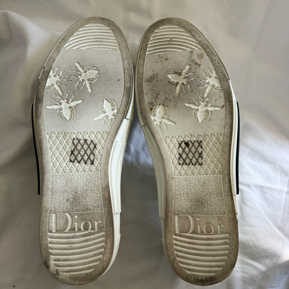 Dior B23 Low Top Sneaker Men White Size 44 / US 11 - Picture 5 of 9